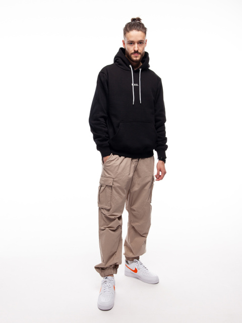 BLUZA KANGUR NVC BASIC BLACK WHITE