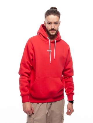 BLUZA KANGUR NVC BASIC RED WHITE