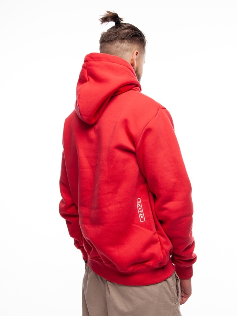 BLUZA KANGUR NVC BASIC RED WHITE