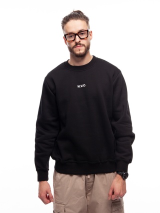 BLUZA KLASYK NVC BASIC BLACK WHITE