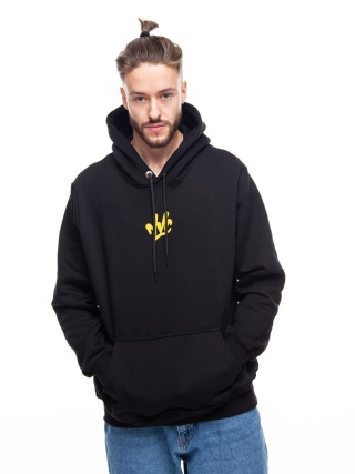 BLUZA KANGUR NVC SPRAY BACK BLACK YELLOW