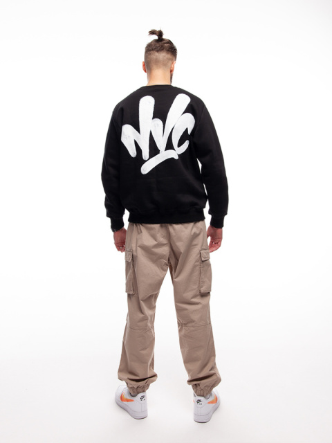 BLUZA KLASYK NVC BIG BLACK WHITE