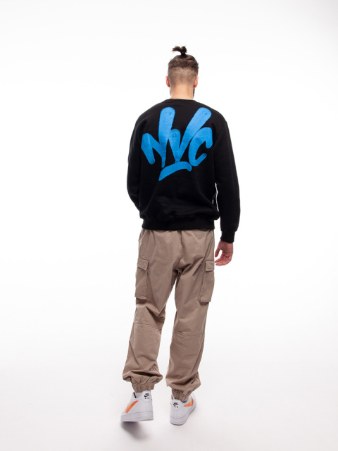 BLUZA KLASYK NVC BIG BLACK BLUE