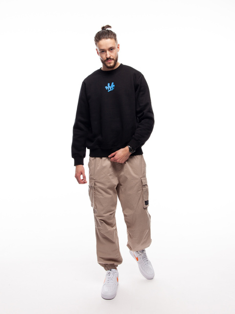 BLUZA KLASYK NVC BIG BLACK BLUE