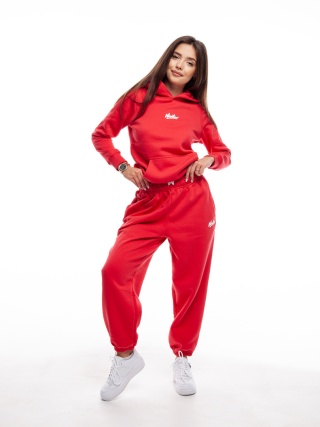 SPODNIE DRES WMN NICE VIEW SMALL RED