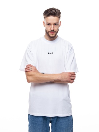 TSHIRT NVC BASIC WHITE/BLACK