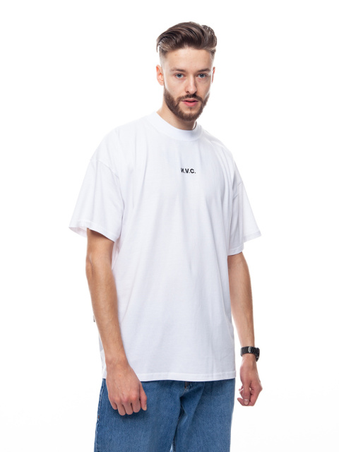 TSHIRT NVC BASIC WHITE/BLACK