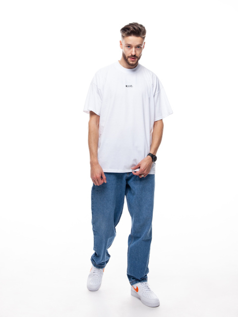 TSHIRT NVC BASIC WHITE/BLACK