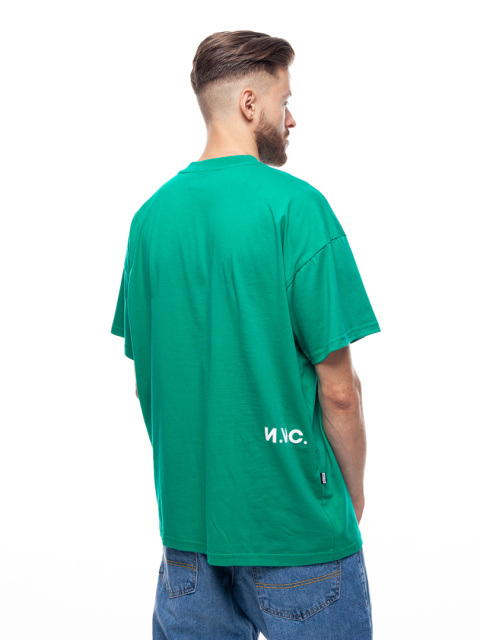 TSHIRT NICE VIEW SHARP GREEN/WHITE