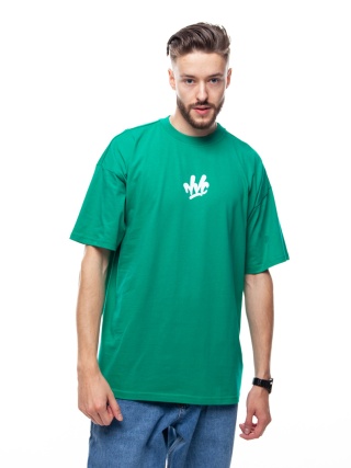 TSHIRT NVC SPRAY SMALL GREEN/WHITE