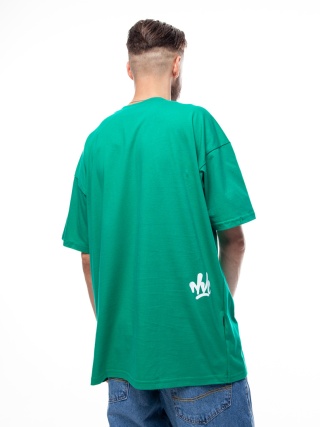 TSHIRT NVC SPRAY SMALL GREEN/WHITE
