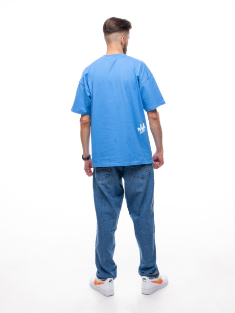 TSHIRT NVC SPRAY SMALL BLUE/WHITE