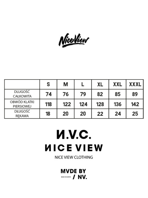 TSHIRT NVC SPRAY SMALL BLACK/WHITE