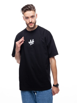 TSHIRT NVC SPRAY SMALL BLACK/WHITE