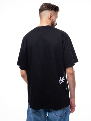 TSHIRT NVC SPRAY SMALL BLACK/WHITE
