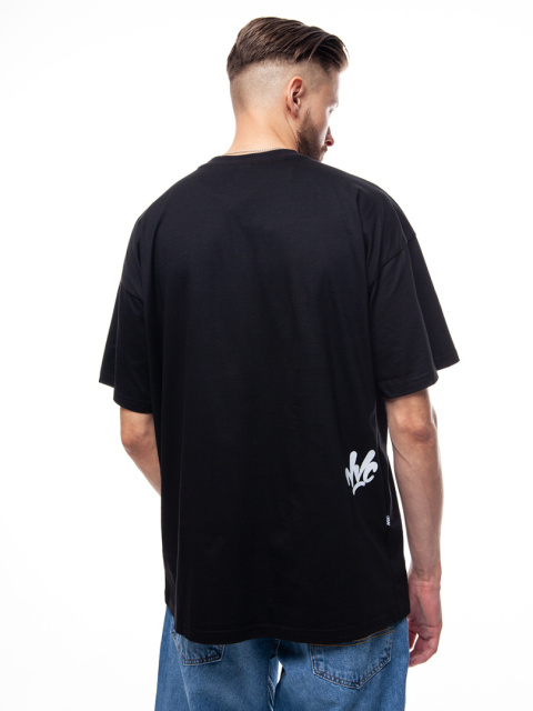 TSHIRT NVC SPRAY SMALL BLACK/WHITE