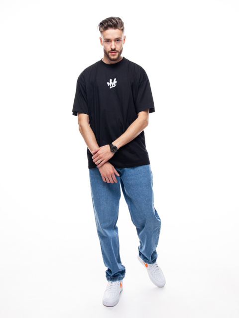 TSHIRT NVC SPRAY SMALL BLACK/WHITE