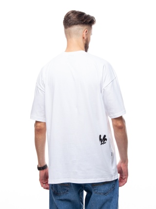 TSHIRT NVC SPRAY SMALL WHITE/BLACK