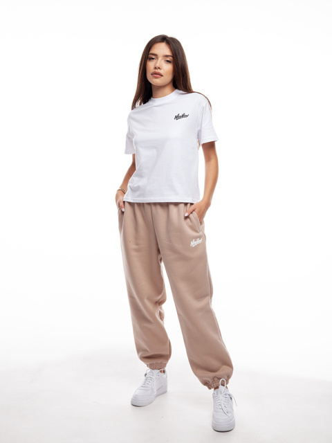 TSHIRT WMN NICE VIEW SHARP WHITE/BLACK