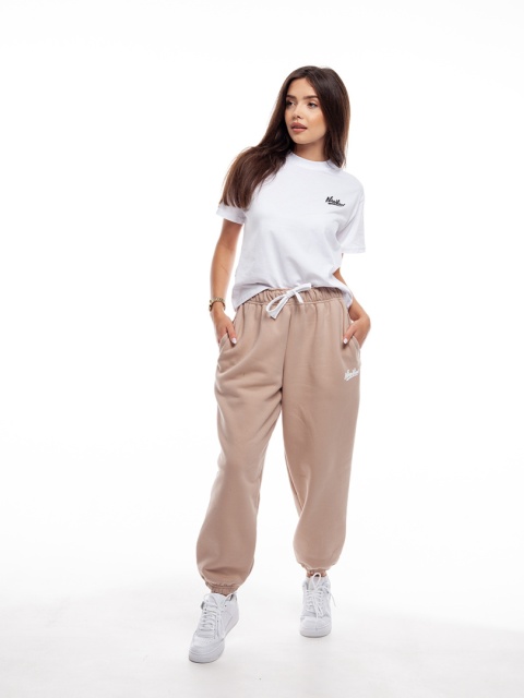 TSHIRT WMN NICE VIEW SHARP WHITE/BLACK